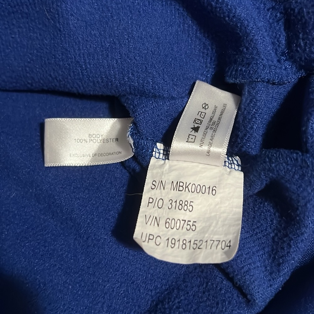 C-Buk Cutter & Buck Sweatshirt Jacket Mens L Blue Full Zip Polyester - Picture 7 of 7